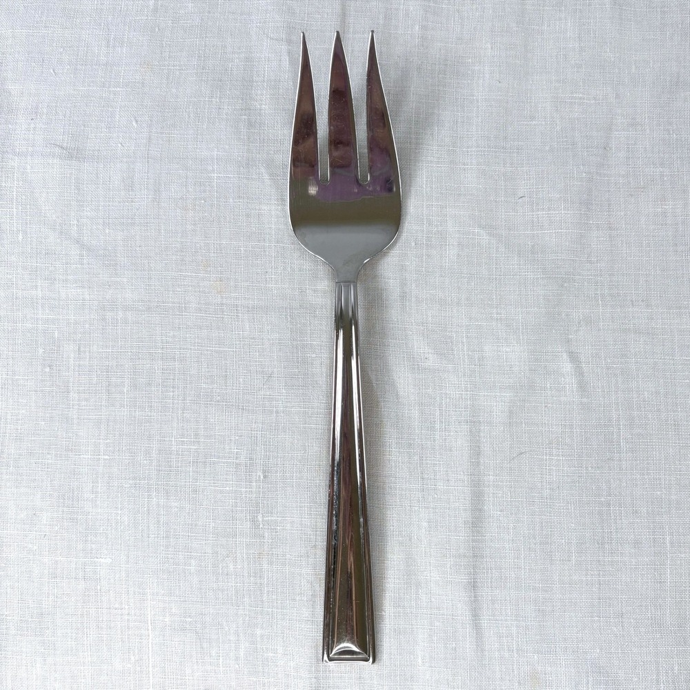 Gorham Column Stainless Steel 18/8 Marabella Cold Meat Serving Fork